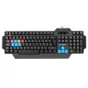 Kit (keyboard+mouse)  GEMBIRD Gaming Keyboard & Mouse Gembird, Keys: 104 keys + 8 hotkeys, 6-button optical mouse 800 - 2400 dpi, KBS-UMG-01-DE / DE layout 