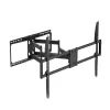 Suport perete  GEMBIRD Wall Mount  Gembird "WM-105ST-01" Black 50"-105", 75kg, VESA:up 900x600, Wall dist:78 ~ 644 mm 