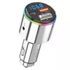 Incarcator masina  Proove Car Charger Proove FM Launcher Power Drive 30W (PD+QC3.0) Type-C+USB Silver 