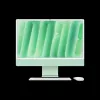 PC All-in-One  APPLE iMac 24" Z1E40016Y Green (M4 8-core CPU and 8-core GPU 16GB 256GB SSD) 