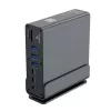 Docking station  GEMBIRD Docking Station Gembird A-CF-COMBO15-01, 3xUSB3.0, 2xUSB-C, 2xUSB2.0, 2xHDMI, DP, 3.5mm, LAN, SD, MicroSD, PD 100W, Metal housing, Grey 