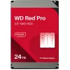 HDD  WD 3.5" HDD 24.0TB-SATA-512MB Western Digital "Red Pro (WD241KFGX)", NAS, 24/7, CMR, 7200rpm, 2.5M (MTBF) 