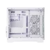 Корпус без БП  CHIEFTEC Case ATX Chieftec Visio, w/o PSU, 0,65/0.9mm, 6x120mm ARGB, Front&Side Tempered Glass, Dual-chamber, RGB Hub,1xUSB-C, 2xUSB3.0, 2x2,5", 2x3,5", White 