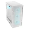 Carcasa fara PSU  Cougar Case ATX Cougar Airface Pure PRO w/o PSU 3x120front 1x120rear ARGB PWM,Tempered Glass, LED controller 2xUSB3.0 1xUSB-C 2x2.5" 2x3.5" RGB Button, White 