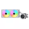 AIO Liquid cooling  Cougar AIO Liquid Cooling Cougar "Poseidon Vistek ARGB 240" (≤38 dB(A), 78.2 CFM,2x120mm,ARGB,1800g) White 