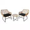 Set mobilier de gradina  Gardenline Set mobilier de gradina ABI3392 Light Brown/Black GardenLine 