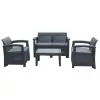 Мебель для сада  Gardenline Set mobilier de gradina ZUM6454 Anthracite GardenLine 