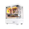 Carcasa fara PSU  Darkflash DARKFLASH PC Case M-ATX DB330M White with 3*argb fans DB330M White 
