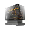 Carcasa fara PSU  Darkflash DARKFLASH PC Case M-ATX FLOATRON F1 Black with 6*argb fans F1 Black 