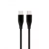 Cablu USB  Cablexpert Cable Type-C to Type-C - 1.5 m - Premium silicon Cablexpert CC-USB2S-CMCM-1.5M-BK, USB 2.0, 60 W Type-C Power Delivery (PD) charging & data cable, 1.5 m,  Black 