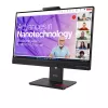 Monitor  HP 23.8" LENOVO ThinkVision T24-4v, Black, IPS, 1920x1080, 120Hz,4ms, 250cd, CR1500:1, D-Sub+HDMI+DP+USB+TypeC, WebCAM, Spkrs, Pivot 