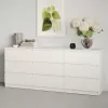 Comoda  MBS Comodă NEO 9S 180x43x75,5  White 