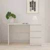Masa de birou  MBS Masa de birou NEO SK-3 120x60x75,5 White 