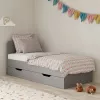 Pat  MBS Pat cu sertare 900 LILU 90x200 Grey 