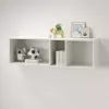 Навесная полка  MBS Raft de perete LILU 110x27x34 White 