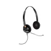 Casti cu fir  Poly Poly EncorePro HW520V Binaural Headset +Quick Disconnect EURO, SoundGuard Digital, Cable length78.5 cm, Black (Poly DA85 USB to QD Adapter required)! 