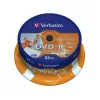 DVD Disc  VERBATIM Verbatim DataLifePlus DVD-R AZO 4.7GB 16X WIDE PRINTABLE SURFAC - Spindle 25pcs. VER_43538 