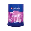 DVD Disc  VERBATIM Verbatim DataLifePlus DVD+R AZO 4.7GB 16X MATT SILVER SURFAC - Spindle 100pcs. VER_43551 