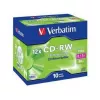 DVD Disc  VERBATIM Verbatim DataLifePlus CD-RW SERL 700MB 12X SCRATCH RESISTANT SURFACE  - Jewel Case 10pcs. VER_43148 