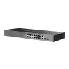 Comutator de retea  TP-LINK 20-port Gigabit Easy Managed POE+ Switch TP-LINK "ES220GMP", 16xPoE Ports, 2xSFP 1Gbit, Budget 250W, Auto Recovery 