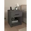 Прикроватная тумба  Bofigo Прикроватная тумба Bofigo 19-01-08 Anthracite 
