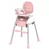 Scaun pentru alimentare   QPlay Стульчик для кормления 4Play E-800 Pink 