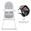 Scaun pentru alimentare   KinderKraft Стульчик для кормления Kinderkraft Binci Light Grey (KHBINC00LGR0000) 