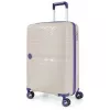 Valiza  CCS Чемодан CCS 5239 S White/Purple 