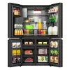 Aragaz  KUBB Refr/SBS Hisense RQ600P7SKE 