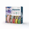 Filament  GEMBIRD Gembird ABS Filament, Grey, 1.75 mm, 1 kg 