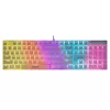Игровая клавиатура  SVEN SVEN KB-G9200 RGB Mechanical Gaming Keyboard, Red switches, Mechanical keys 104 keys, 25 keys anti-ghosting, 20 Fn-keys, Backlight (RGB), USB, White Rus/Eng 