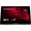 Monitor cu touch  VIEWSONIC 15.6” VIEWSONIC LED TD1630-3 Portable Touch Monitor Black (5ms, 500:1, 190cd, 1366 x 768, 90°/60°, VGA, HDMI, USB, Speakers 2 x 1W, Audio Line-in/out, 7H Scratch-resistant Screen, Bookstand design, Ideal for use in kiosks / educational / public envir 