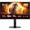Monitor  AOC 26.5” AOC QD OLED Q27G4SDR Black (0.03ms, 1.5mln, 400cd, 2560x1440, 178°/178°, 2 x HDMI2.1, DisplayPort, USB Hub: 2 x USB3.2, up to 360Hz Refresh Rate, Height Adjustment, Pivot, VESA ) 