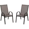 Scaun de gradina   Gardenline Set scaune GardenLine NEO3678 (Brown/Black) 