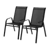 Scaun de gradina   Gardenline Set scaune de gradina GardenLine TIH1625 (Black) 