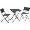 Set mobilier de gradina  Gardenline ZUM9930 (Anthracite) 