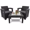 Set mobilier de gradina  Gardenline ZUM0852 (Anthracite) 