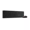 Клавиатура беспроводная  LENOVO Wireless Keyboard & Mouse Lenovo Pro 6000, 3-zone, Multi-device, Silent, Low-profile, 8-button mouse, up to 4000dpi, BT+2.4G, 2xAAA/1xAA, EN/RU, Black 
