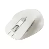 Mouse wireless  ASUS Wireless Mouse Asus MD105, 1200-1600-2400 dpi, 6 buttons, Ambidextrous, 66g, 1xAA, 2.4Ghz+BT, Milky White 