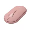 Mouse wireless  LOGITECH Wireless Mouse Logitech M350S, 400-4000 dpi, 3 buttons, Ambidextrous, Slim, Silent, 76g, Bluetooth, 1xAA, Rose 