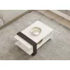 Masa cafea  Hanah Журнальный столик Hanah Home Funda Anthracite White 