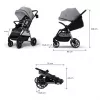 Carucior  KinderKraft Коляска Kinderkraft Grande 2 Moonlight Grey (KSGRAN02GRY0000) 