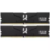 RAM  GOODRAM 32GB (Kit of 2*16GB) DDR5-6000  GOODRAM  IRDM DDR5 DEEP BLACK  (Dual Channel Kit), PC48000, CL36, Latency 30-36-36-76, 1.35V, 2048x8, Intel XMP3.0 / EXPO, Aluminium BLACK heatsink 
