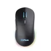 Gaming Mouse  TRUST Trust Gaming Mouse GXT 926 Redex II, Wireless gaming mouse with built-in rechargeable battery, RGB, Micro receiver, 200-10000 dpi, 100 ips, 6 programmable buttons, 2.4GHz, 10 m, up to 50 hours playtime, Black 
