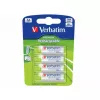 Baterie   VERBATIM 49921 Alcaline Battery AA,  4pcs,  Blister pack 