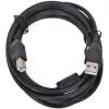 Cable USB,  A-plug B-plug,   3.0 m,  USB2.0  Premium quality with ferrite core,  CCF-USB2-AMBM-10 