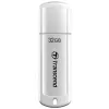 USB flash drive 32GB TRANSCEND JetFlash 370 USB2.0 White,  Classic