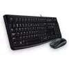 Комплект (клавиатура+мышь)  LOGITECH Desktop MK 120 USB