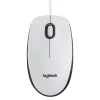 Logitech M100 Optical Mouse, White, USB