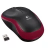 Мышь беспроводная  LOGITECH M185 Red 